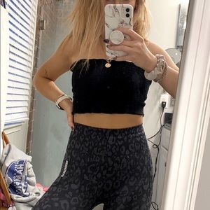 black tube top